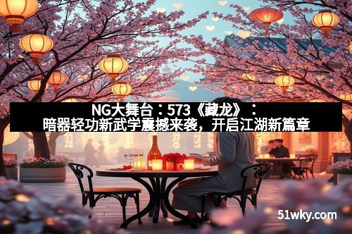 NG大舞台：573《藏龙》：暗器轻功新武学震撼来袭，开启江湖新篇章